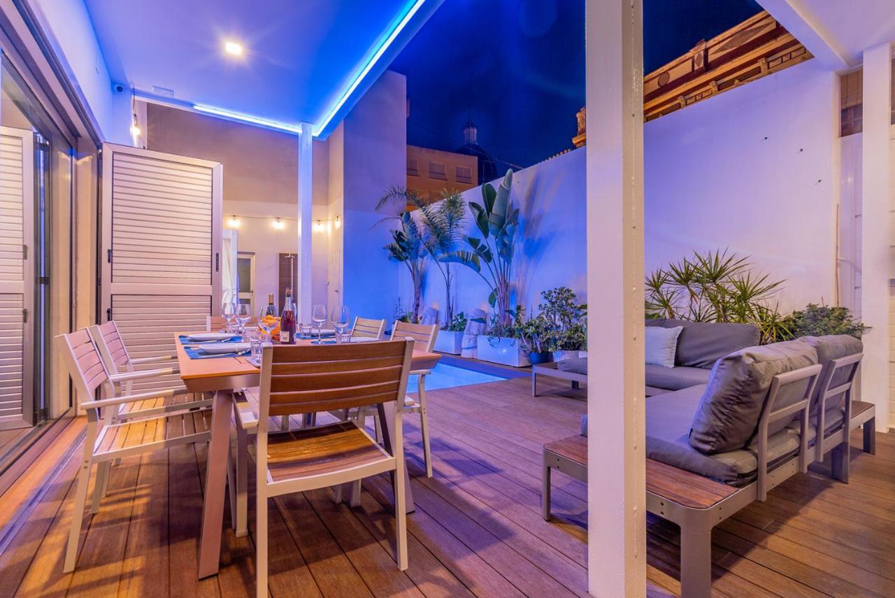 Vlvilla - Villa De Lujo En Valencia Con Piscina Privada Y Sala De Cine Burjassot Ngoại thất bức ảnh